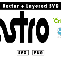 astro svg and png files for cricut machine , anime svg , manga svg , goku svg