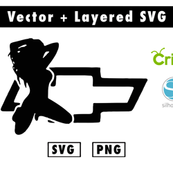 chevrolet svg and png files for cricut machine , anime svg , manga svg , goku svg