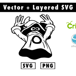orko svg and png files for cricut machine , anime svg , manga svg , goku svg