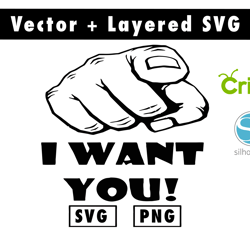 i want you svg and png files for cricut machine , anime svg , manga svg , goku svg
