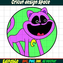 Humanized Bubba Bubbaphant Sticker SVG Vector Coloring Page SVG Smiling Critters Bubba Png, SVG. Ink Cricut desgin space