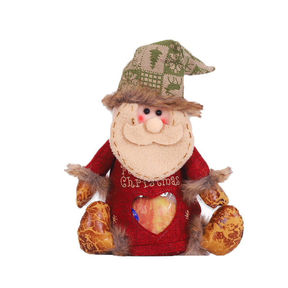 Christmas Gift Bags Zipper Design Creative Doll Candy Christmas Bag Christmas Gift Bag 8