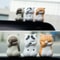 Cartoon Cute Kittens Kawaii Cat Doll Ornaments Mini Model Desktop Toys For Car Home Decoration 2