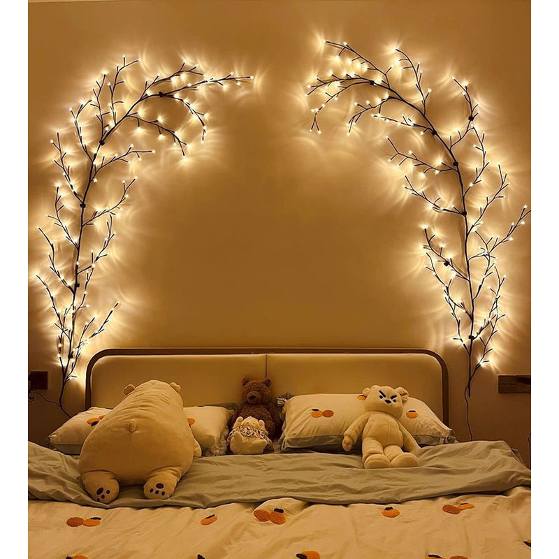 Shiny Magic Willow LED Tree Branch Lamp DIY Festive Tree Vine Light For Home Decoration 3