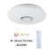 Smart RGB LED Ceiling Light with Bluetooth Speaker  Remote