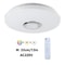 Smart RGB LED Ceiling Light with Bluetooth Speaker Remote