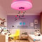 Smart RGB LED Ceiling Light with Bluetooth Speaker Remote