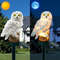 OwlShaped Solar Lamp Waterproof Solar Garden Lights For Outdoor Decoration 5