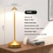 TypeC Rechargeable Table Lamp Creative Touch LED For Dining Hotel Bar Coffee Shop 10