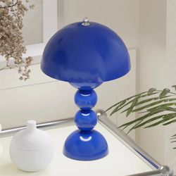 nordic led flowers table lamp usb dimmable for home living, bedroom bedside decoration, led night desk light