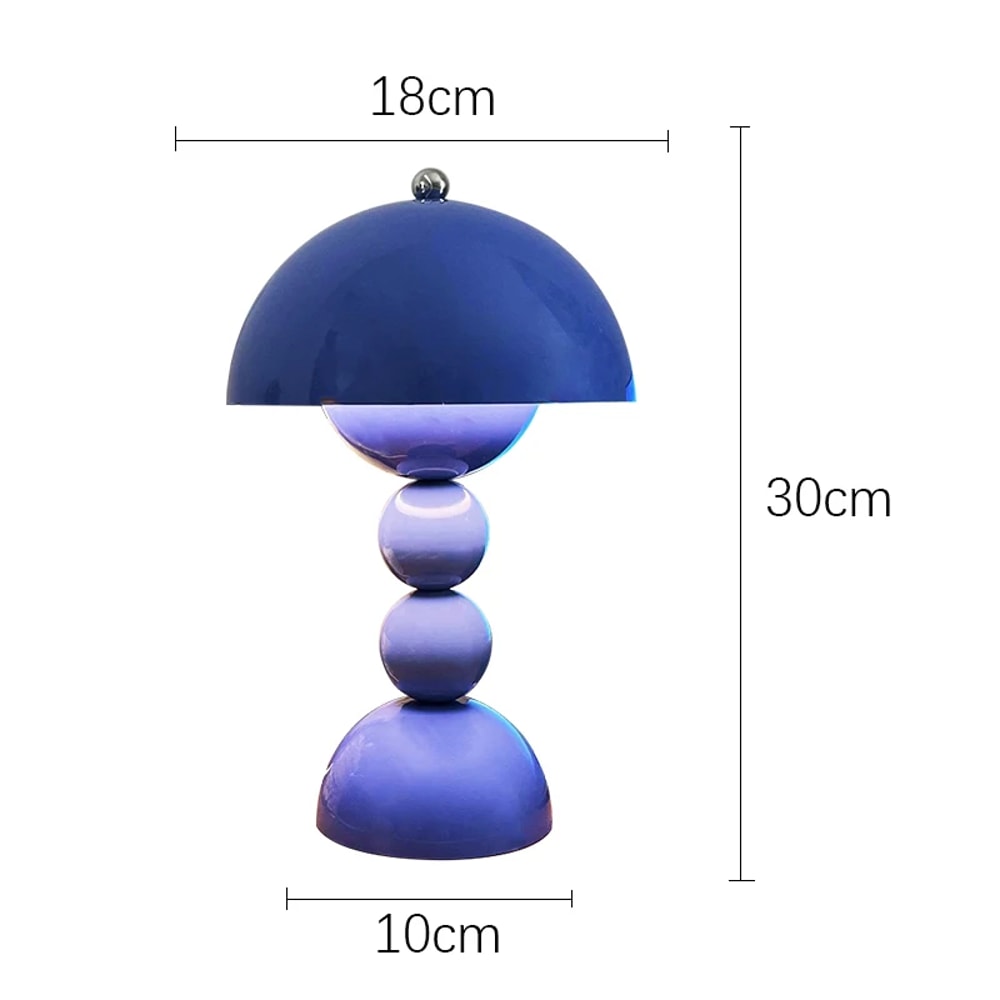 Nordic LED Flowers Table Lamp USB Dimmable for Home Living, Bedroom Bedside Decoration, LED Night Desk Light