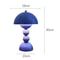 Nordic LED Flowers Table Lamp USB Dimmable for Home Living, Bedroom Bedside Decoration, LED Night Desk Light