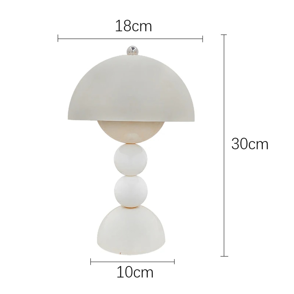 Nordic LED Flowers Table Lamp USB Dimmable for Home Living, Bedroom Bedside Decoration, LED Night Desk Light