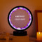 LED Crystal Lamp Room Natural Gemstone Decoration Amethyst Healing Stone Home Decoration Round Lamp 5