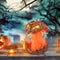 Unique LED Devil Pumpkin Halloween Evil Lantern Flashing Ghost Lighting Festival Lamp Party Decorat 2