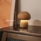 Wooden Mushrooms Night Light Bedroom Bedside Table Lamp Walnut Beech Wood Warm Dimmable Desk Light 8