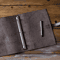 Leather Binder 4 Ring Binder 3 Ring Leather Binder Organizer Leather Notebook Cover Leather Binder 4