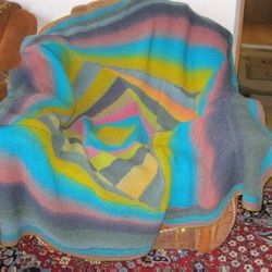 Big woolen plaid, woolen blanket, woolen plaid, large plaid