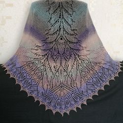 Wool Shawl, lace shawl, shawl, soft shawl