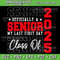 My Last First Day Senior 2025 Back To School Class Of 2025 Svg Back To School My Last First Day 0