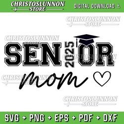 mom senior 2025 proud mom of a class of 2025 graduate svg, class of 2025 graduate svg, proud mom, i'm not crying