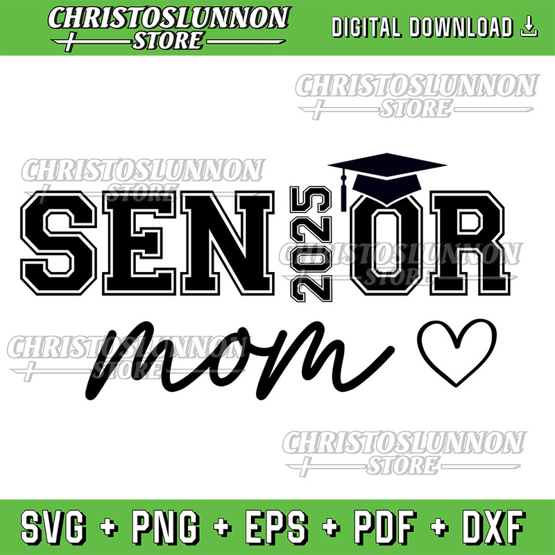 Mom Senior 2025 Proud Mom Of A Class Of 2025 Graduate Svg Class Of 2025 Graduate Svg Proud Mom Im Not Crying 0