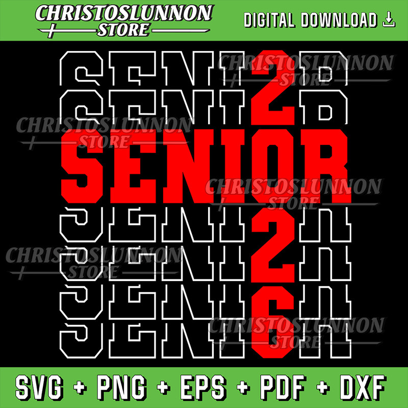 Funny Senior Graduation Svg Class Of 2026 Senior Svg Sublimation Design Class Of 2026 Svg Graduate Svg High School 0