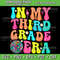 In My Third Grade Era Teachers Women Back To School Svg In My Third Grade Era Back To School Svg 3rd Teacher Groovy 0