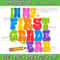 Groovy In My First Grade Era First Day 1st Grade Kid Teacher Svg In My First Grade Era Svg In My First Grade Era Svg 0