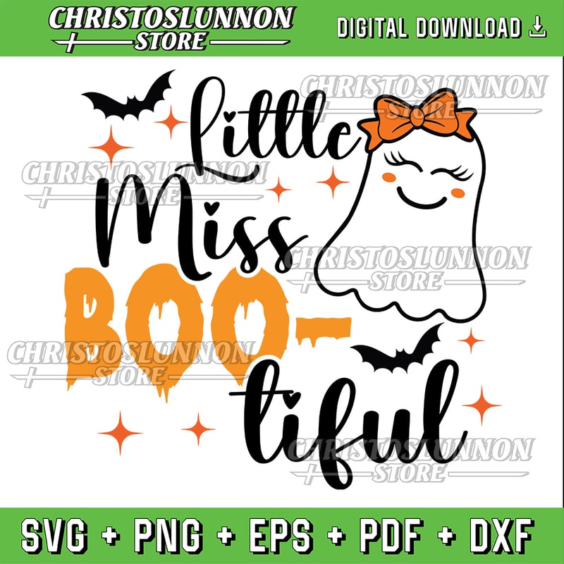 Little Miss Bootiful Girls Halloween Svg Halloween Svg Girls Halloween Kids Halloween Cute Halloween Svg 0