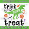 Trick Rawr Treat Svg Boys Halloween Svg Kids Halloween Svg Halloween Tote Svg Halloween Candy Bag Svg 0