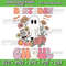 Happy Birthday Ghoul Retro Hippie Halloween Ghost Floral Svg Groovy Halloween Svg Cute Ghost Birthday Halloween Svg 0