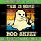 This Is Some BooSheet Ghost Retro Funny Halloween Svg Funny Halloween Svg Ghost Svg BooSheet Svg 0