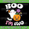 Boo Im Two Ghost Second 2nd Svg Birthday Groovy Halloween Svg 2nd Birthday Kids Halloween Groovy Svg Halloween Svg 0
