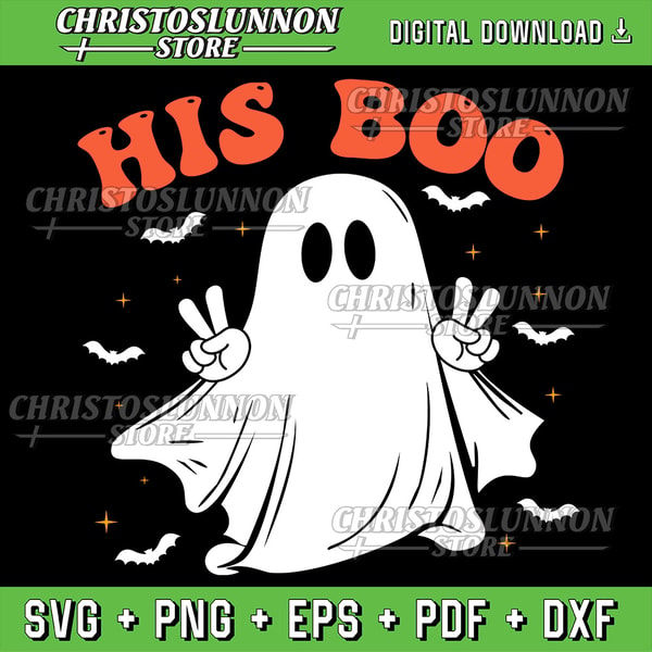 I'm Her Boo I'm His Witch - Personalized Halloween T-Shirt, Halloween