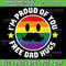 Proud Of You Svg Free Dad Hugs Funny Gay Pride Ally LGBTQ Svg Say Gay Svg Lgbt Rainbow Svg Svg File 0