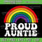 Proud Auntie LGBTQ Rainbow Support LGBT Gay Pride Month Svg Proud Auntie Gay Svg Aunt Of Gay Lesbia 0