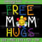 Free Mom Hugs LGBT Pride Mom Daisy Rainbow Flower Mother Premium Svg Free Mom Hugs Svg Proud Mom Ap 0