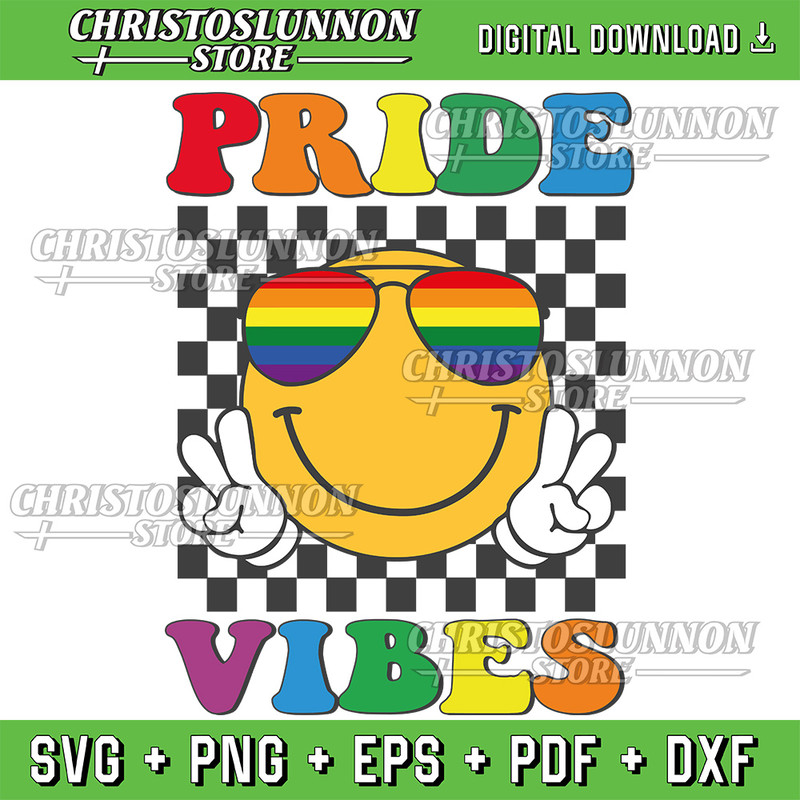 LGBT Vibes Smile Face Hippie Equality Gay Lesbian BLM Pride Svg Pride Svg Happy Face Lgbt Svg LGBTQ 0