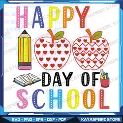 happy 100th day of school teacher svg, 100 days svg, 100th day of school svg, school svg, digital download
