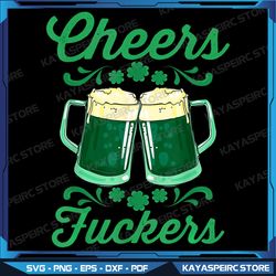 shenanigans coordinator saint patricks day png, cheers fuckers st patricks day men women beer drinking mugs png