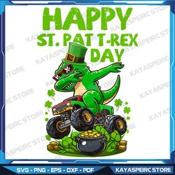 Happy St Pat T Rex Day Dinosaur St Patricks Day Toddler Boys Png, Happy St. Patrick's png, Irish Day png