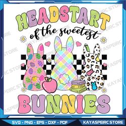 Groovy Headstart Of The Sweetest Bunnies Leopard Easter Png, Groovy PNG, Bunny Png, Groovy Eggs Png, Easter Bunny Png