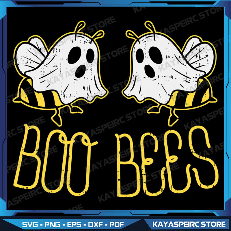Boo Bees Funny Halloween Tee Matching Couple Costume Png Funny Halloween Png Spooky Season Png Happy Halloween Png 0