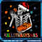 Three Skeleton Halloween Mery Christmas Happy Hallothanksmas Png Happy Halloween Thanksgiving Christmas Png Skeleton 0
