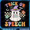 Trick Or Speech Png Retro SLP Halloween Speech Therapy Halloween Png Spooky Season SLP Png Speech Language 0