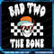 Bad Two The Bone Funny 2nd Birthday Halloween Skeleton Boy Png Skull Png Hot Ghoul Fall Boys Fall Png Digital 0