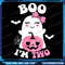 Kids Ghost Boo Im Two Yr 2nd Birthday Kids Halloween Groovy Png 2nd Birthday Kids Halloween Groovy Png Halloween 0
