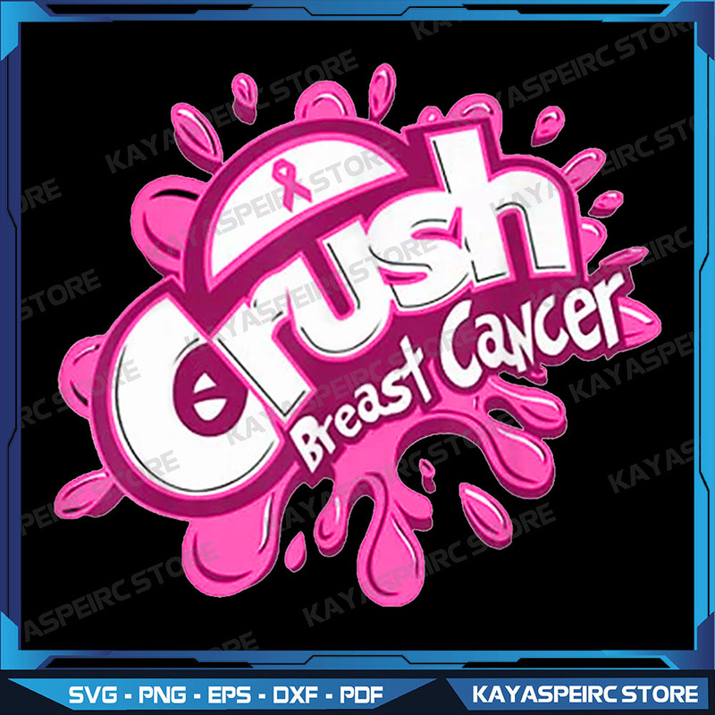 Pink Crush BreastCancerAwareness Png Breast Cancer Png Cancer Awareness Png Cancer Ribbon Png Sublimate Designs 0