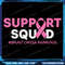 Support Squad BreastCancerAwareness Png Pink Ribbon Png Cancer Survivor Png Fight Cancer Png Pink Ribbon Png 0